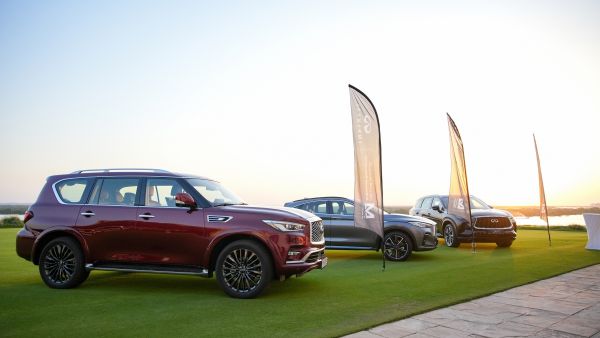 INFINITI at Yas Links Summer Open_retouched. Al Masaood Automobiles Supports Yas Links Summer Open in Abu Dhabi