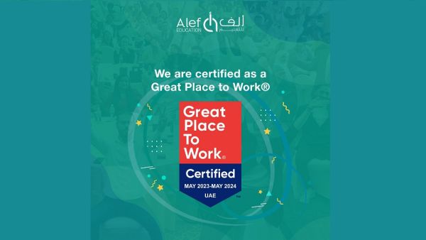 325 employees across various departments took part in the survey and reported high levels of employee satisfaction Alef Education Receives Great Place to Work Certification in Recognition of Positive and Inclusive Workplace Culture
