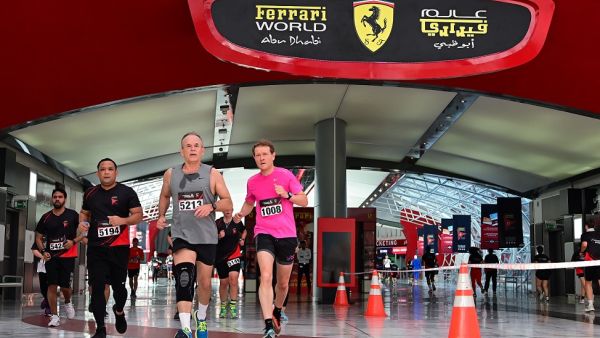 During the event Ferrari World Abu Dhabi welcomes over 1,000 participants at this year’s edition of ‘Formula Run’