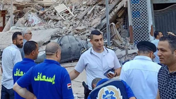 موقع الانهيار في الإسكندرية