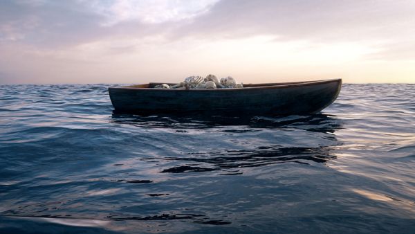 تمكن خفر السواحل في الجزائر من انقاذ حياة طفل لم يتم الكشف عن هويته