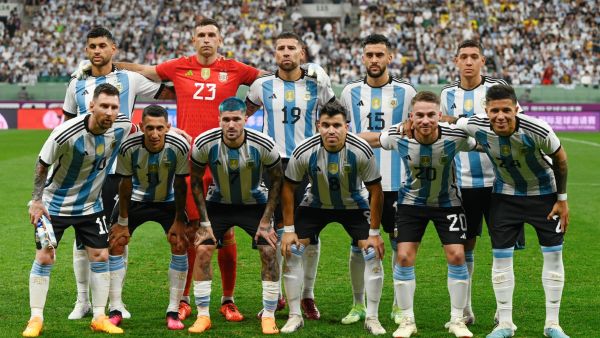 منتخب الأرجنتين (Photo by Pedro Pardo / AFP)