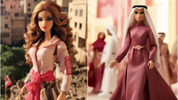 النسخة القطرية واللبنانية من باربي