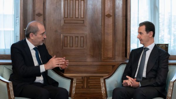 بحث الصفدي وفق تقارير 3 ملفات مع الرئيس السوري 