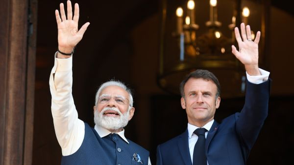 Prime Minister modi raises a toast