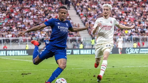 تشكيلة ريال مدريد وميلان في المباراة الودية 2023