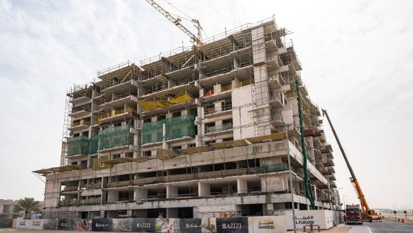 الشركة تخطط لتسليم المشروع في الربع الأول 2024 عزيزي تنجز 31% من أعمال البناء في مشروعها "بيرل" بالفرجان