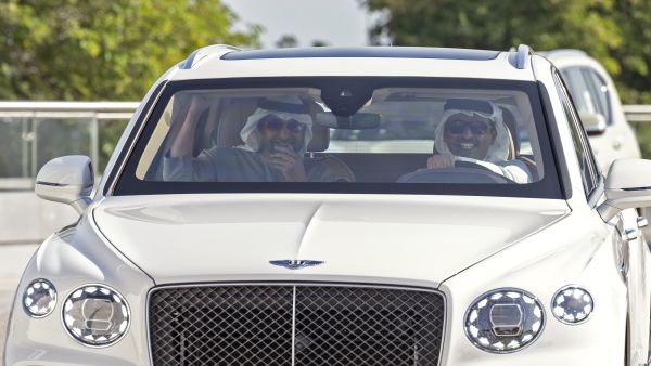 Qatari and UAE Sheikhs