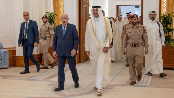 Tamim bin Hamad and Tebboune