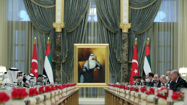 Turkish and UAE presidents