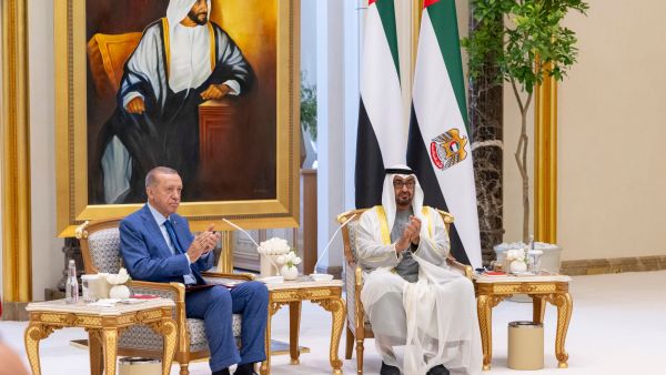 UAE and Turkish presidents