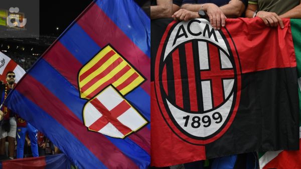 موعد مباراة برشلونة وميلان الودية 2023 والقنوات الناقلة