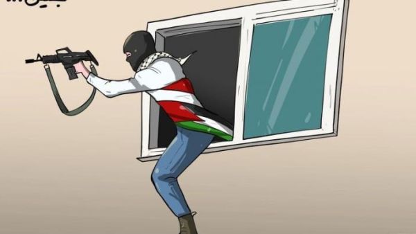 لقطة شهيرة لأحد الشبان وهو يتصدى لقوات الاحتلال في جنين