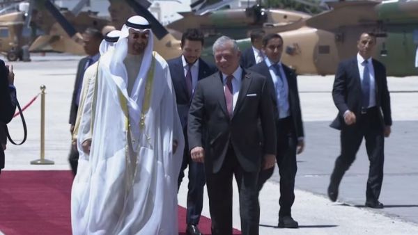 ولم يتم الاعلان في وقت سابق عن زيارة الرئيس الاماراتي الى الاردن 