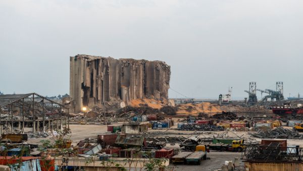 مرفا بيروت بعد الانفجار