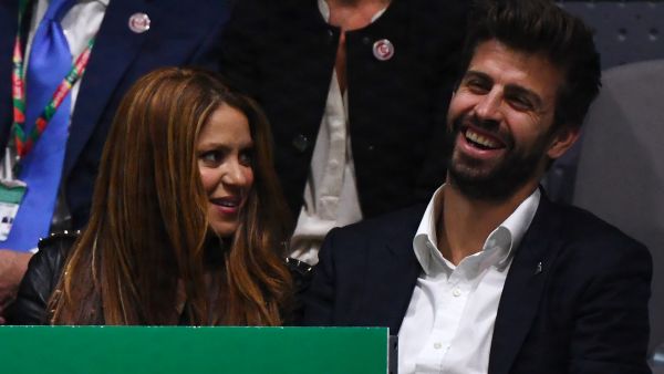 Gerard Piqué  and Shakira (AFP)