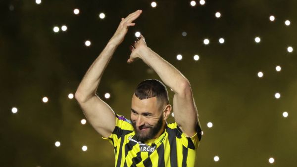 Benzema expressed how he feels about living in Saudi Arabia (AFP)