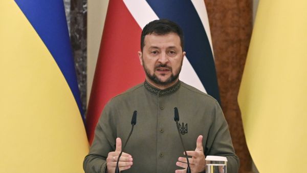 Ukraine's President Volodymyr Zelenskyy