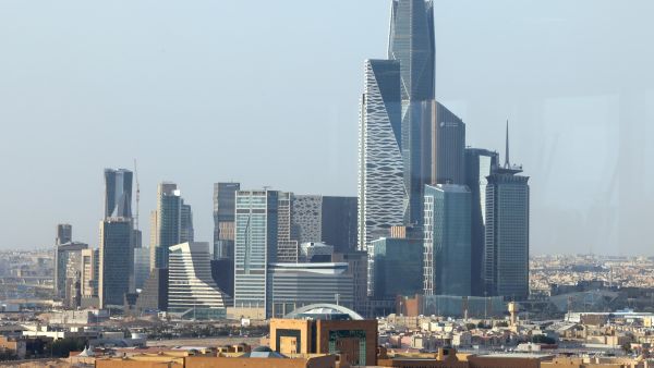 King Abdullah financial center in Riyadh