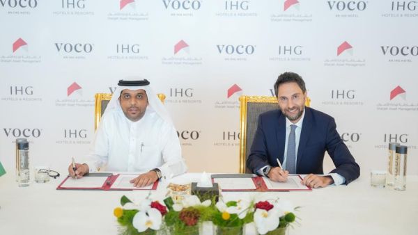 During the event Sharjah Asset Management and IHG Hotels & Resorts Boost the Emirate’s Tourism Industry With plans for a 191-room voco Hotel in Sharjah