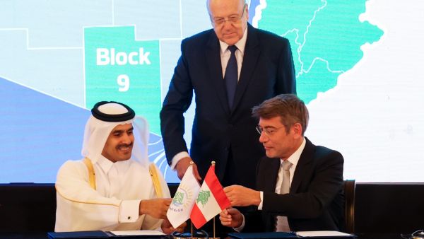 Qatar and Lebanon