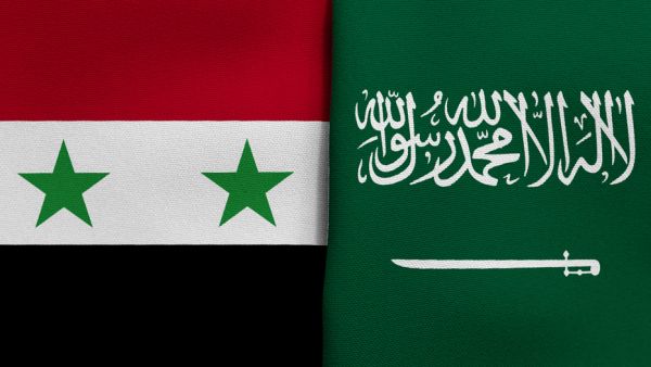 Saudi-Syrian flags