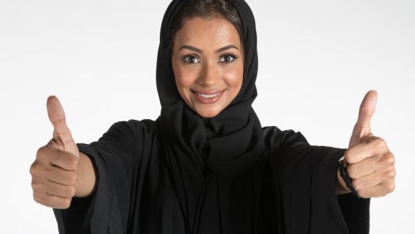 Saudi woman