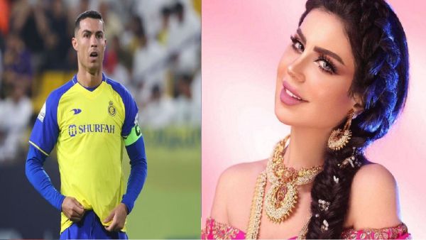 حليمة بولند والنجم العالمي كرستيانو رونالدو