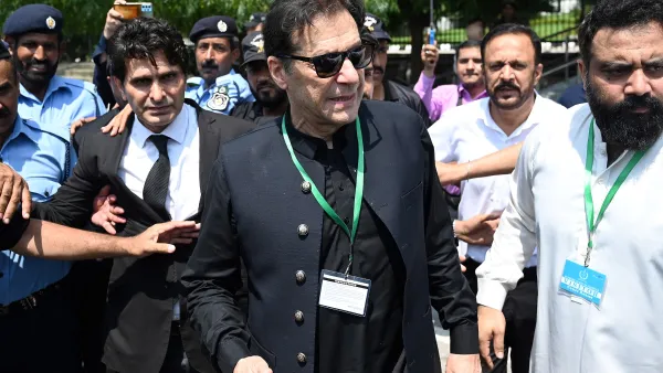 رئيس الوزراء الباكستاني السابق عمران خان