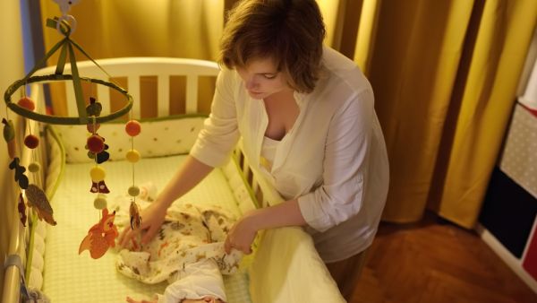 Mother suffocates son