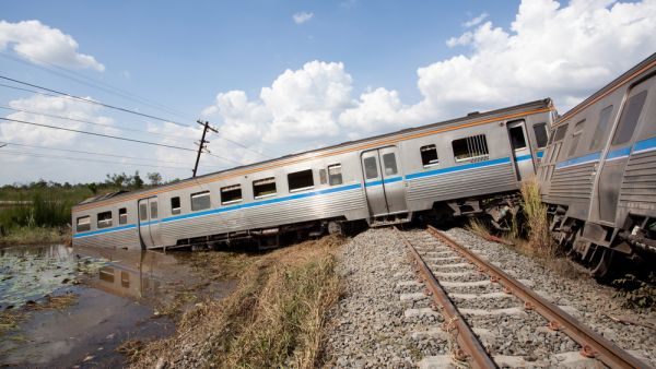 Train derailment 