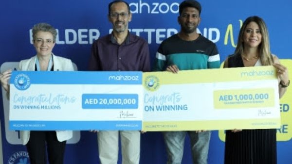 During the event 55th Mahzooz Millionaire credits luck to feline fortune: new kitten brings winner AED 20,000,000 top prize
