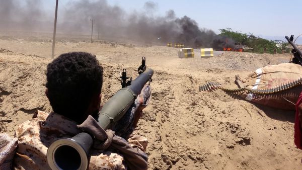 مقاتل من قوات المجلس الانتقالي الجنوبي (أ ف ب)