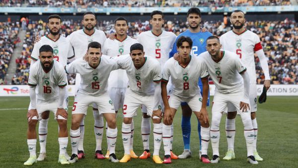 منتخب المغرب (Photo by Phill Magakoe / AFP)