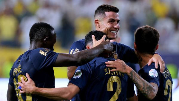 النصر يلاقي الحزم اليوم (Photo by Fayez NURELDINE / AFP)