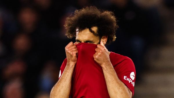 محمد صلاح (Photo by Darren Staples / AFP)