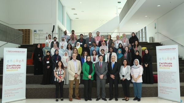خلال الحدث وايل كورنيل للطب - قطر تطرح للمهنيين الصحيين برنامج شهادة في طب نمط الحياة