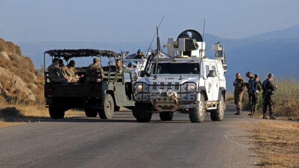 قوة من "اليونيفيل" على الحدود الجنوبية للبنان