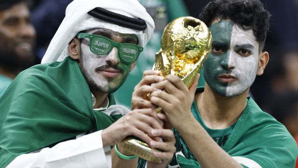 السعودية وحلم استضافة مونديال 2034 (Photo by Khaled DESOUKI / AFP)