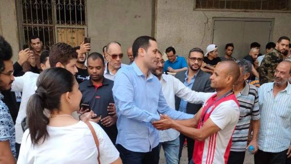  المرشح الرئاسي في مصر أحمد الطنطاوي