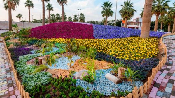 حديقة الزهور الرياض