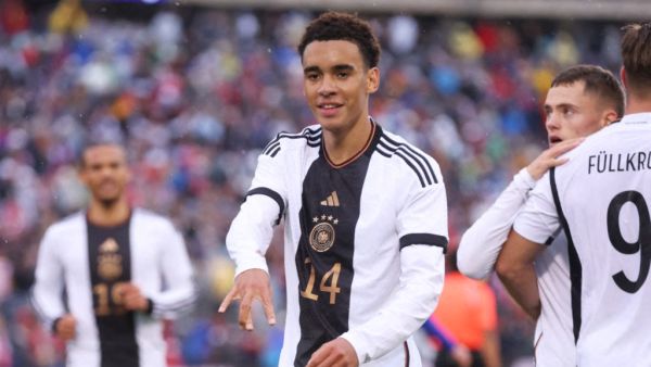 جمال موسيالا (Photo by ALEX GRIMM / GETTY IMAGES NORTH AMERICA / Getty Images via AFP)