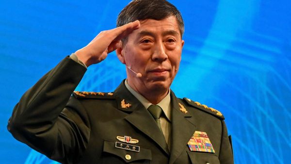 Li Shangfu has not been seen in public since late August, sparking intense speculation about his fate. (Roslan Rahman/ AFP)