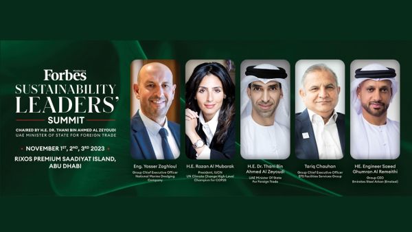 Forbes Sustianable Leaders Forbes Middle East’s Sustainability Leaders' Summit Set To Shape The Green Agenda