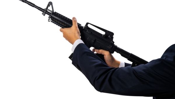 M 16 rifles