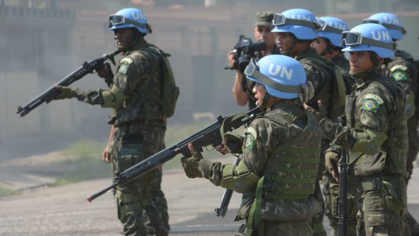 UN peacekeeping force infantry battalion in Haiti