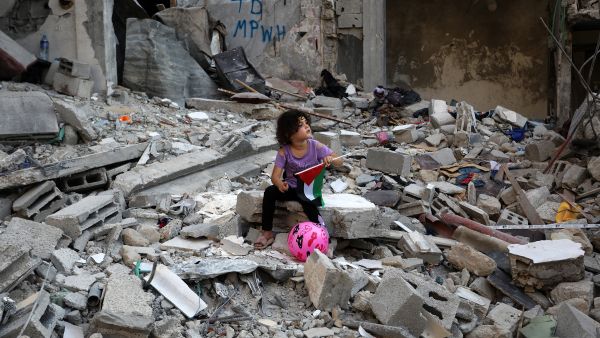 Israeli Edy Cohen shares "It's name was Gaza, next is Beirut," with a video of demolished Gaza. (Anas Mohammed/ Shutterstock)