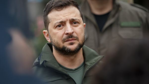 Zelensky remains resolute in achieving Ukraine's victory despite dwindling Western support. (Oleksandr Osipov/ Shutterstock)