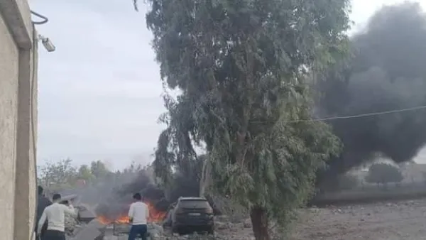 عدوان على منطقة السيدة زينب بريف دمشق - صورة عن الانترنت