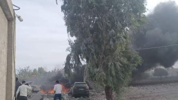 عدوان على منطقة السيدة زينب بريف دمشق - صورة عن الانترنت